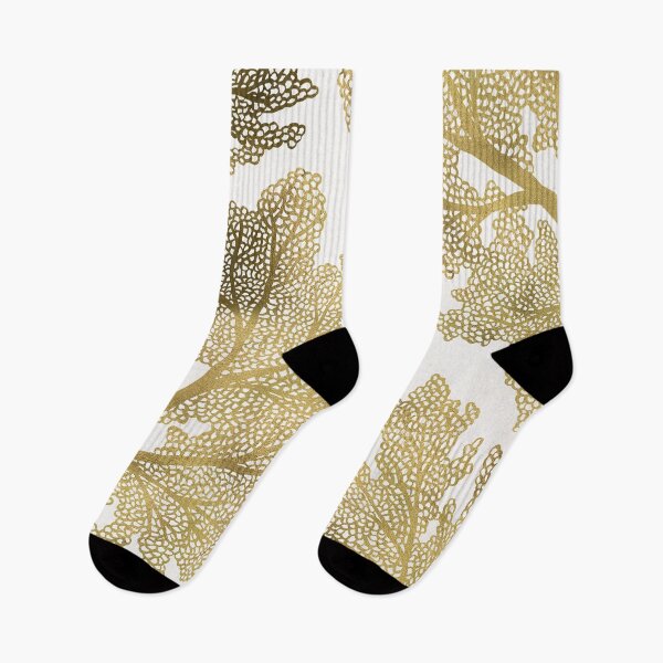 Item preview, Sea Fan Coral – Gold designed and sold by Cat Coquillette.