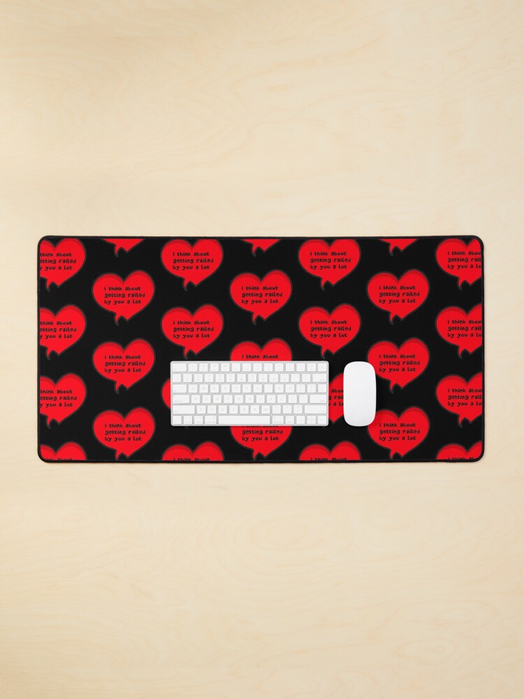 Nauwkeurigheid Voorwaardelijk Milieuactivist Freaky Snap Stickers "I Think About Getting Railed By You A Lot"" Mouse Pad  for Sale by pestone53 | Redbubble