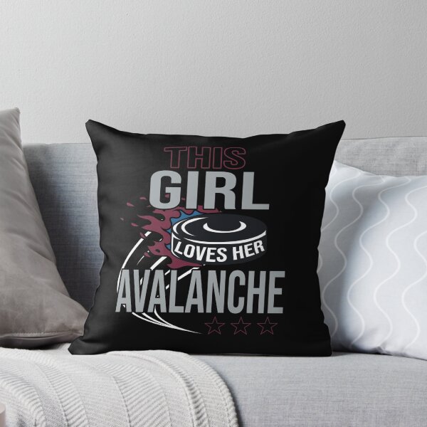 Item preview, Colorado Avalanche Fan - This Girl Loves Her Avalanche designed and sold by MoonsmileProd.
