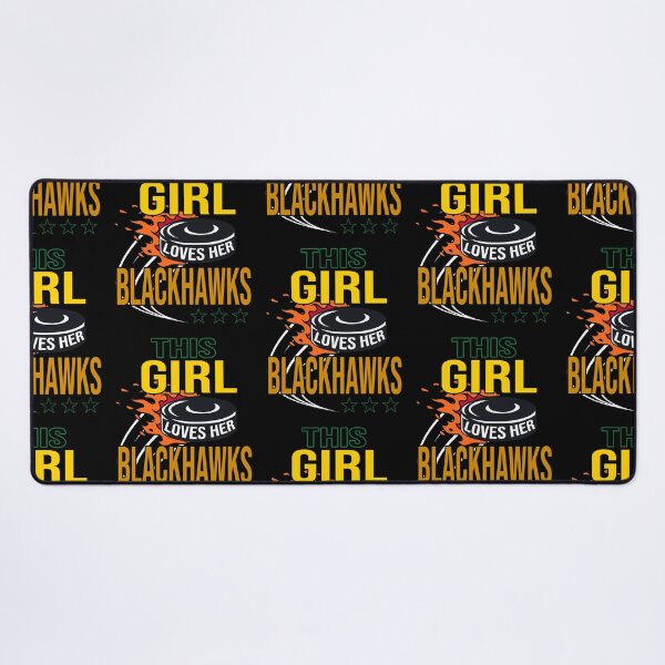Item preview, Chicago Blackhawks Fan - This Girl Loves Her Blackhawks designed and sold by MoonsmileProd.