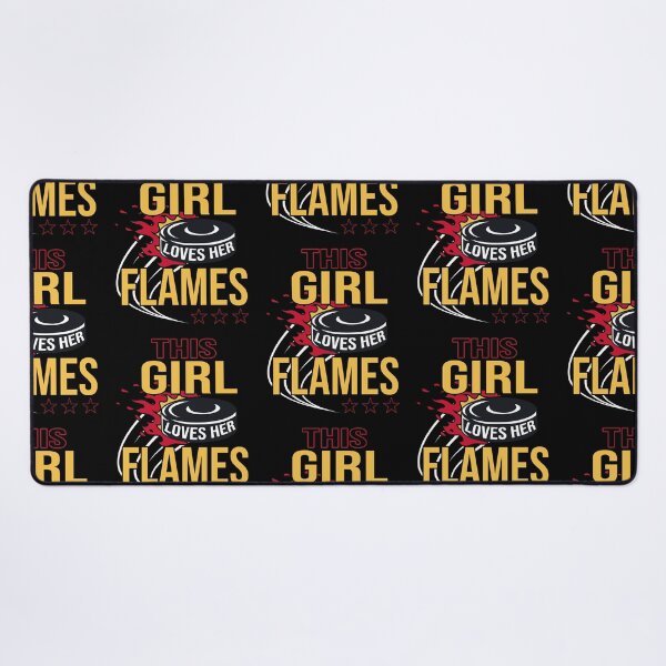 Item preview, Calgary Flames Fan - This Girl Loves Her Flames designed and sold by MoonsmileProd.