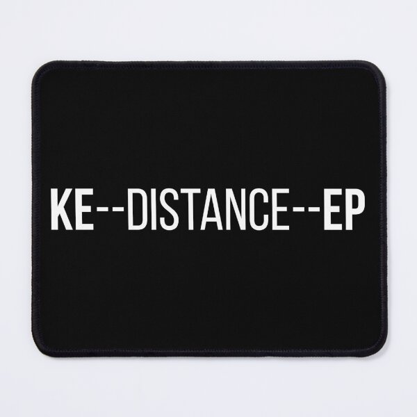 Item preview, Keep Distance White designed and sold by Parag's Travel Shop.