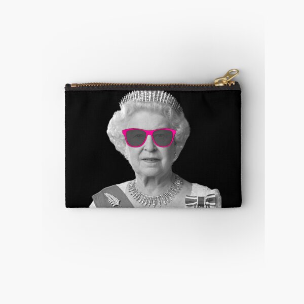 Item preview, Queen Elizabeth Funny Pink Summer Glasses designed and sold by Teetans.