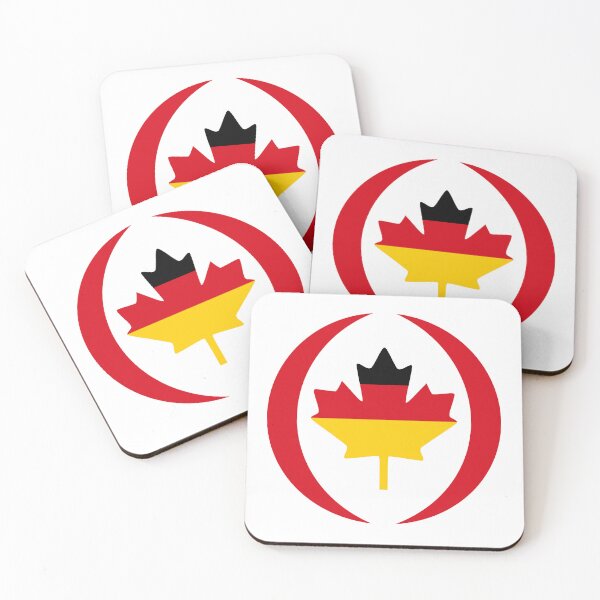 Item preview, German Canadian Multinational Patriot Flag Series designed and sold by Carbon-Fibre Media.