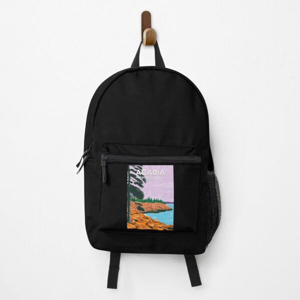 Aperçu de l'œuvre Parc national d'Acadia Bar Harbor Maine Vintage créée et vendue par KrisSidDesigns.