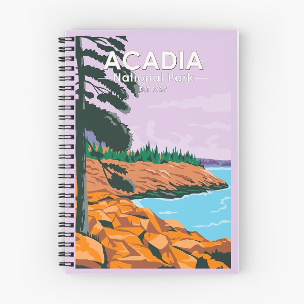 Item preview, Acadia National Park Bar Harbor Maine Vintage designed and sold by KrisSidDesigns.