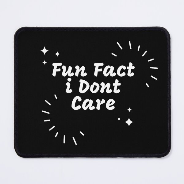 Item preview,  Fun Fact l Don't Care Letter Print T-Shirt for  Funny Sayings Graphic Tees designed and sold by badretop.