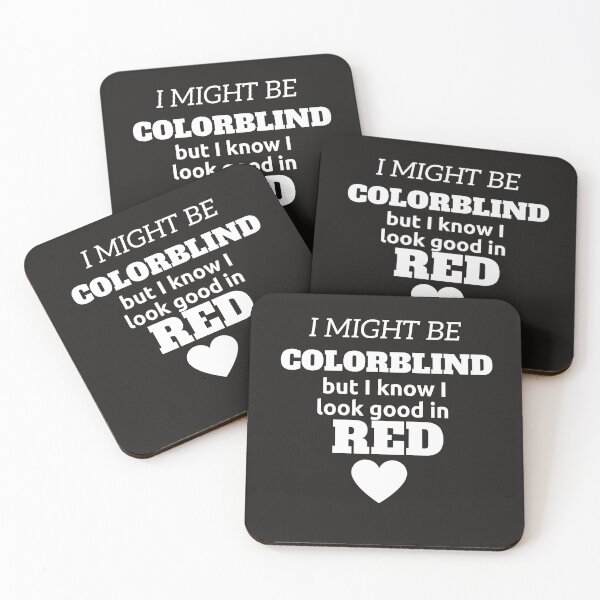Item preview,  i might be colorblind but i know i look good in red,funny color, cute lolor,nice color designed and sold by SENMARO100.