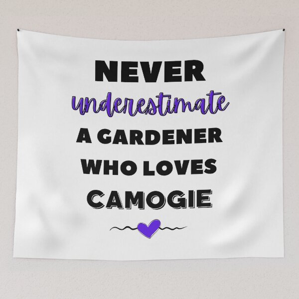 Item preview, Never underestimate a gardener who loves camogie designed and sold by TheGreenGoat.