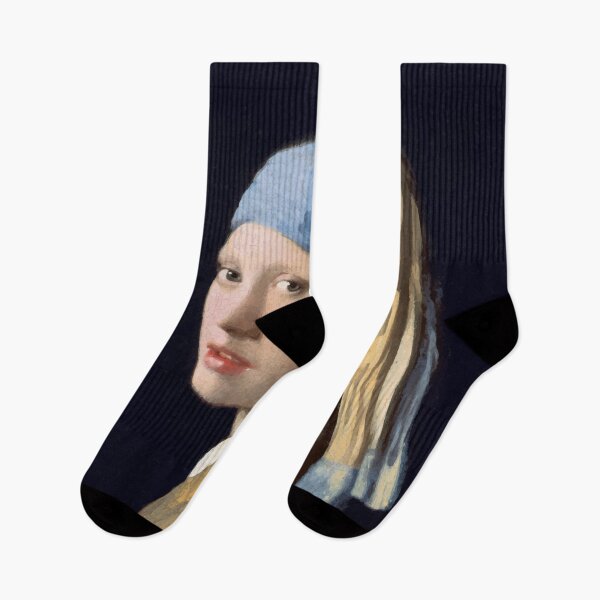 Item preview, Johannes Vermeer - The Girl with the Pearl Earring All Over Print designed and sold by BKNation.