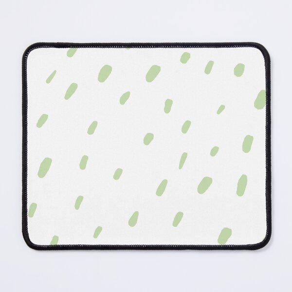 Artikelvorschau, Green and White Blot Spot Polka Dot Pattern Pairs Coloro 2022 Popular Color Aloe Gel 058-83-18 entworfen und verkauft von ColorOfTheYears.