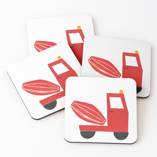 Item preview, WE LOVE WORKS! Truck mixer. designed and sold by MERMAGOMA.