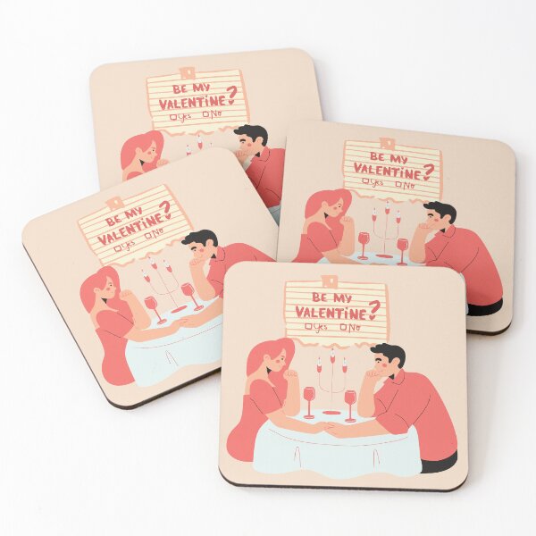 Item preview, WANNA BE MY VALENTINE? STICKER  designed and sold by Elena González Álvarez.