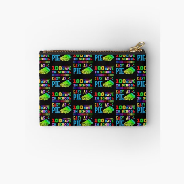 Item preview, 100 Days In School Easy As Pie Funny Teachers Students designed and sold by CharJens.