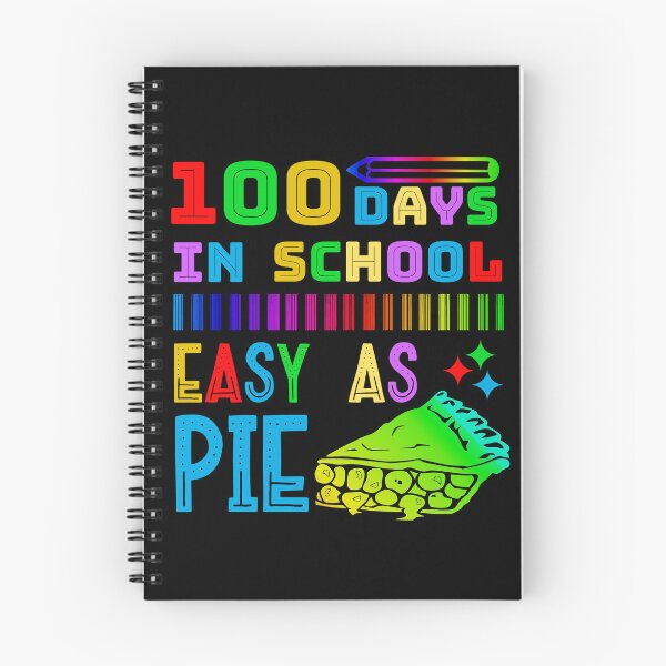 Item preview, 100 Days In School Easy As Pie Funny Teachers Students designed and sold by CharJens.