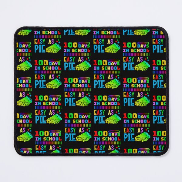 Item preview, 100 Days In School Easy As Pie Funny Teachers Students designed and sold by CharJens.