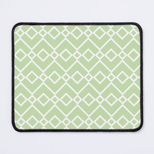 Artikelvorschau, Green and White Tessellation Line Pattern 23 Pairs Coloro 2022 Popular Color Aloe Gel 058-83-18 entworfen und verkauft von ColorOfTheYears.