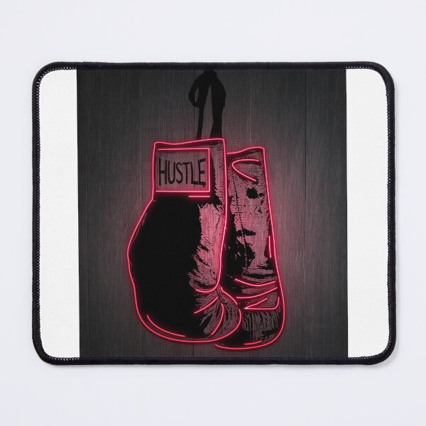 Item preview, Boxing Gloves Neon Hustle Sports Gym Motivation designed and sold by SuccessHunters.