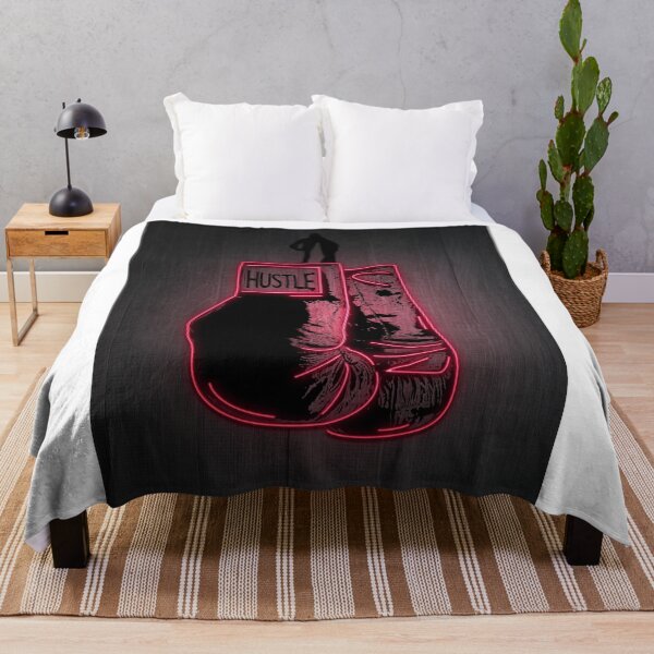 Item preview, Boxing Gloves Neon Hustle Sports Gym Motivation  designed and sold by SuccessHunters.