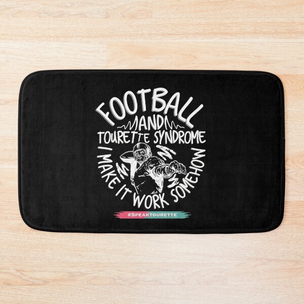 Item preview, Football And Tourette Syndrome, I Make It Work Somehow, Tourette’s Awareness  designed and sold by MJDezigns.