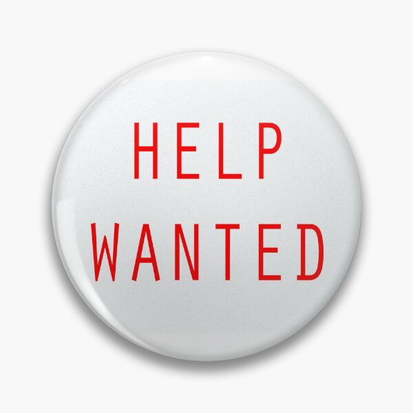 Item preview, Red Help Wanted Sign designed and sold by SEEphotos7171.