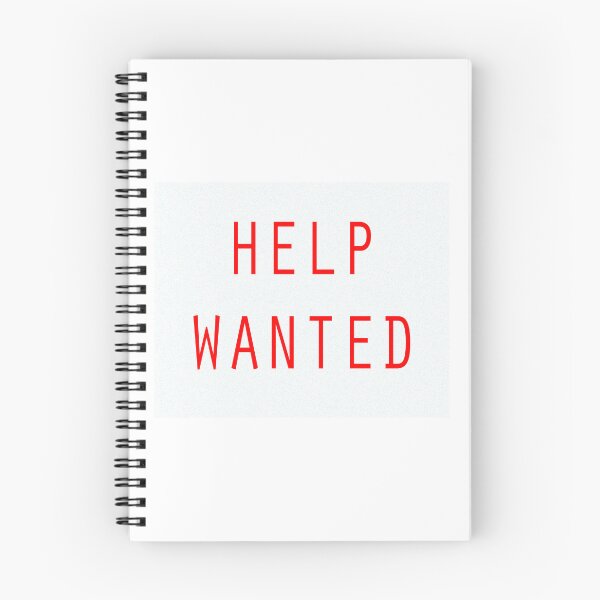 Item preview, Red Help Wanted Sign designed and sold by SEEphotos7171.