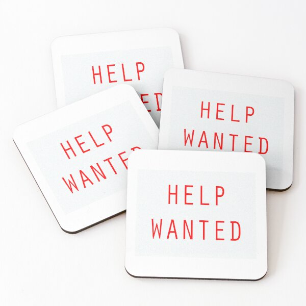 Item preview, Red Help Wanted Sign designed and sold by SEEphotos7171.