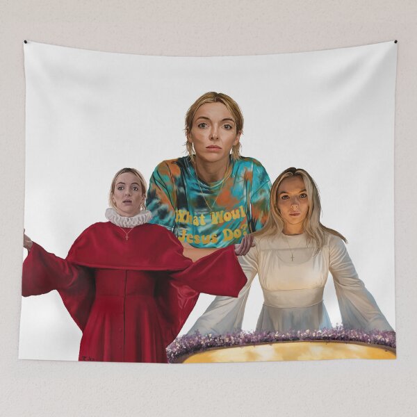 Item preview, Villanelle God Compilation set 2 Killing Eve season 4 look Jodie Comer designed and sold by rikiiart.