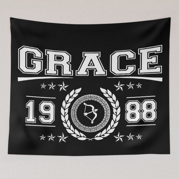 Item preview, T Grace Varsity W designed and sold by Omega Art.