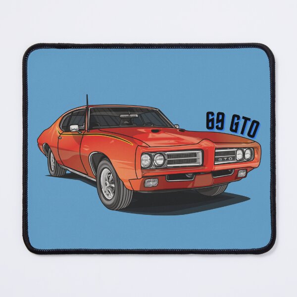 Item preview, 1969 Pontiac GTO-The Judge- Premium Matte Poster| classic muscle car designed and sold by untitled-art.