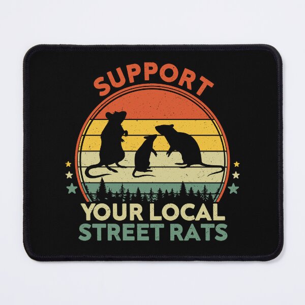 Item preview, Support Your local Street Rats And Mice, Funny Mouse Lovers designed and sold by NiceTees2021.