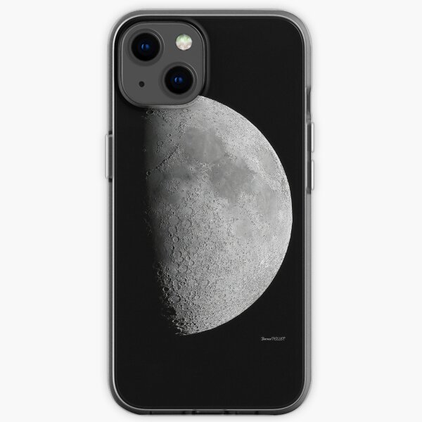cartoon moon iPhone Soft Case