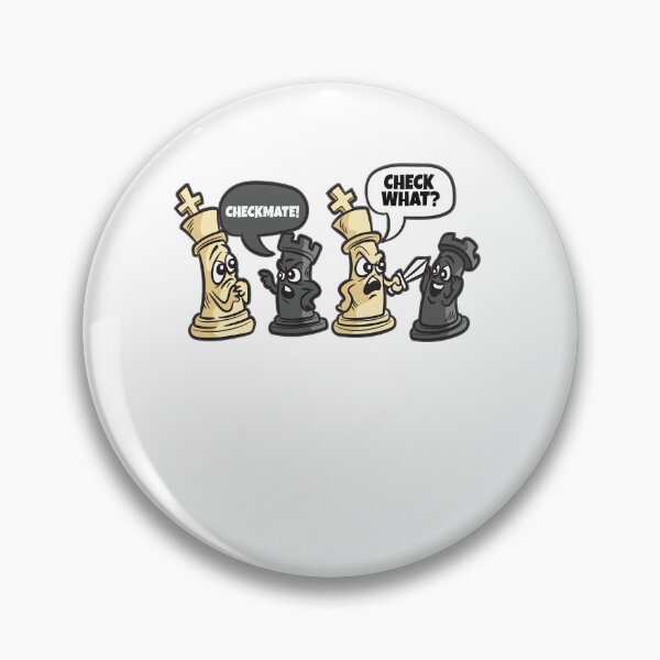 Artikelvorschau, Check Mate Chess Joke King Tower Pawn entworfen und verkauft von Moonpie90.