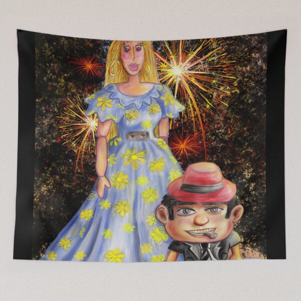 Item preview, The giantess and the big-headed dwarf designed and sold by Elnica.