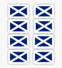 Scottish Independence Flag Stickers - Scotland Sticker Sheet Sticker