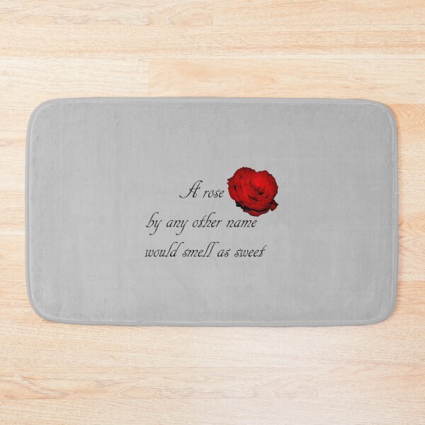 Item preview, Romeo and Juliet Rose Quote   designed and sold by TheCliffBayy.