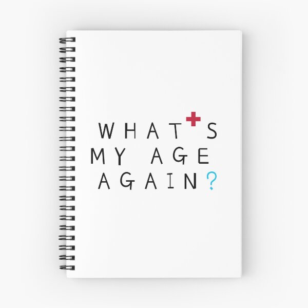 Item preview, BLINK 182 What's my age again design designed and sold by Charis Bennett.