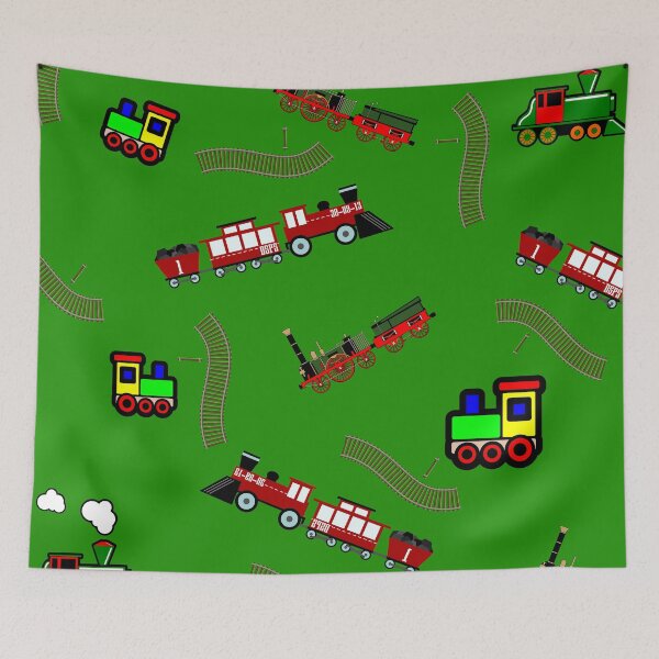 Item preview, Train Pattern All Over Print designed and sold by BKNation.