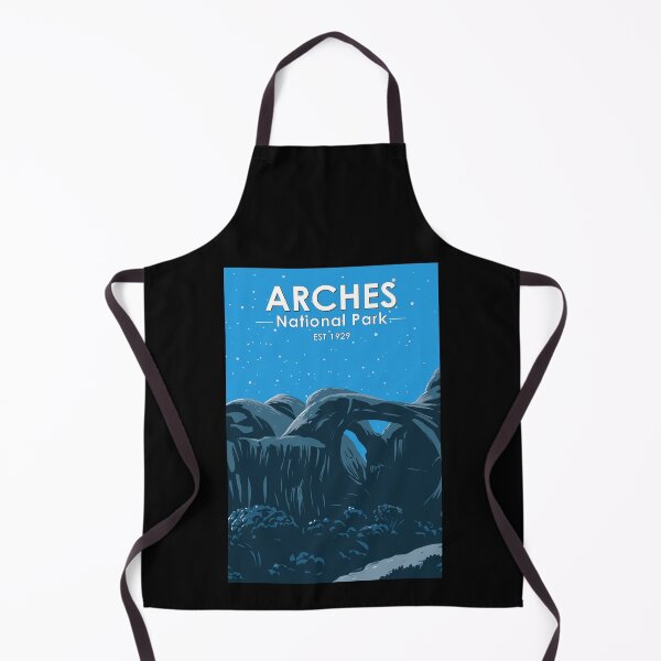 Item preview, Arches National Park Night Time Vintage designed and sold by KrisSidDesigns.