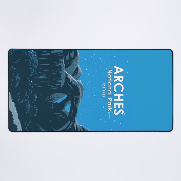 Item preview, Arches National Park Night Time Vintage designed and sold by KrisSidDesigns.