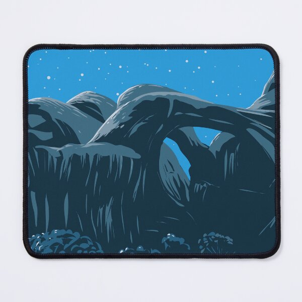 Item preview, Arches National Park Night Time Vintage designed and sold by KrisSidDesigns.