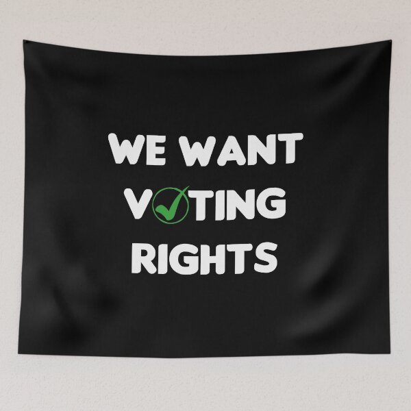 Item preview, We Want Voting Rights designed and sold by FunnyGifty.