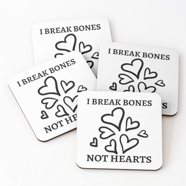Item preview, Valentines Day- I break bones not Hearts. designed and sold by Creative Life.