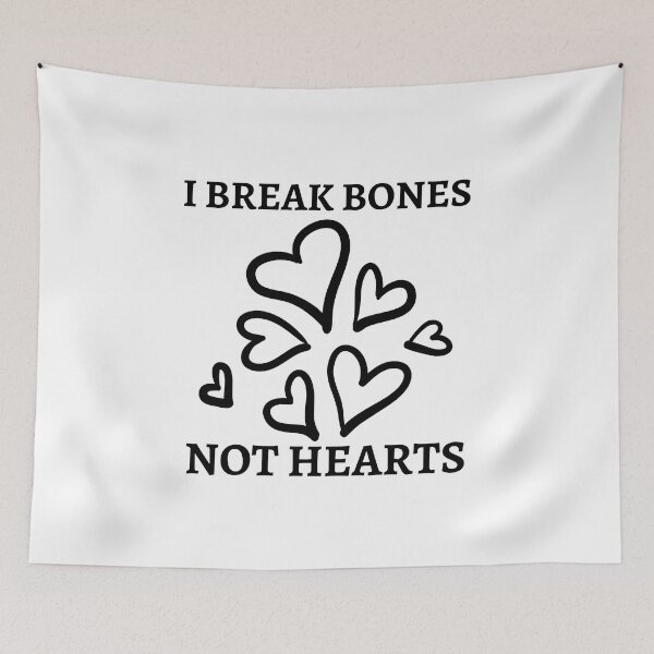 Item preview, Valentines Day- I break bones not Hearts. designed and sold by Creative Life.