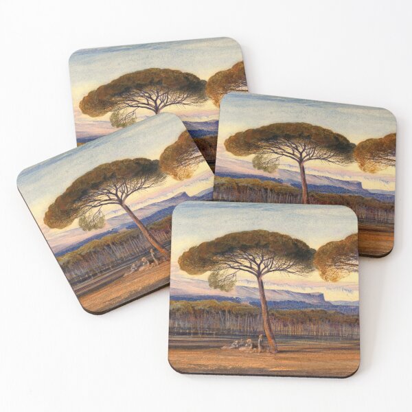 Item preview, Edward Lear - A View of the Pine Woods Above Cannes (1869) designed and sold by Geraldo Garcia.