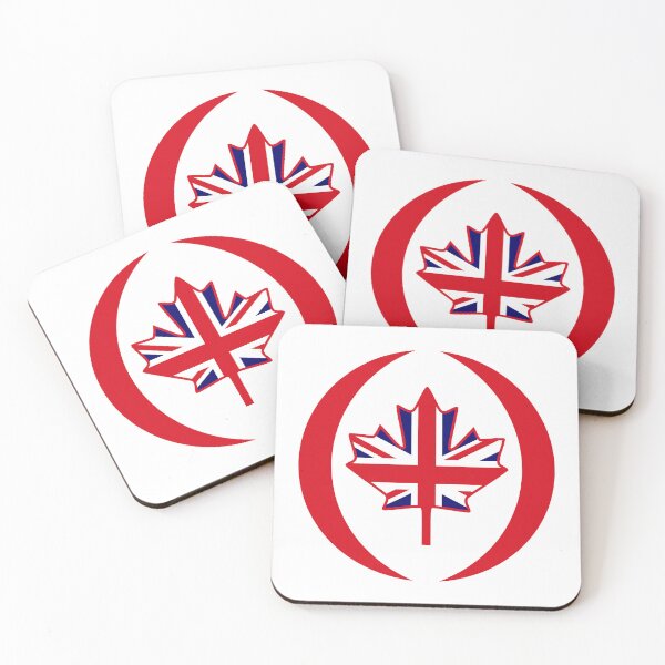 Item preview, British Canadian Multinational Patriot Flag Series designed and sold by Carbon-Fibre Media.