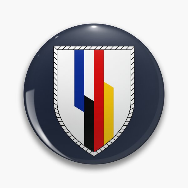 Item preview, Franco-German Brigade - Brigade Franco-Allemande - Deutsch-Französische Brigade designed and sold by wordwidesymbols.