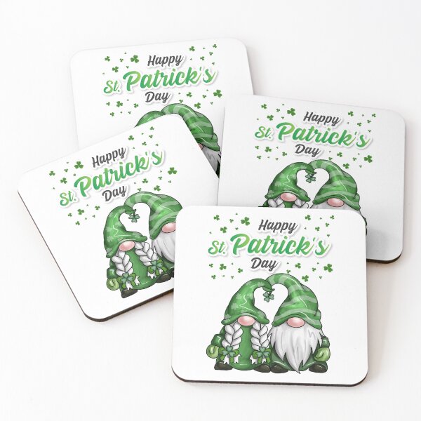 Item preview, St patricks day cute gnome  designed and sold by Fine Art California.