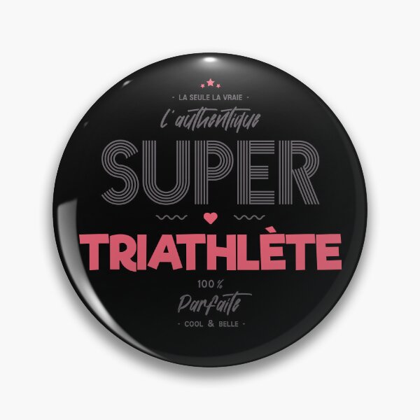 Item preview, The authentic super triathlete designed and sold by lepetitcalamar.