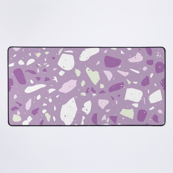 Item preview, Terrazzo Marble With Purple and White Flecks  designed and sold by PurpleAdventure.